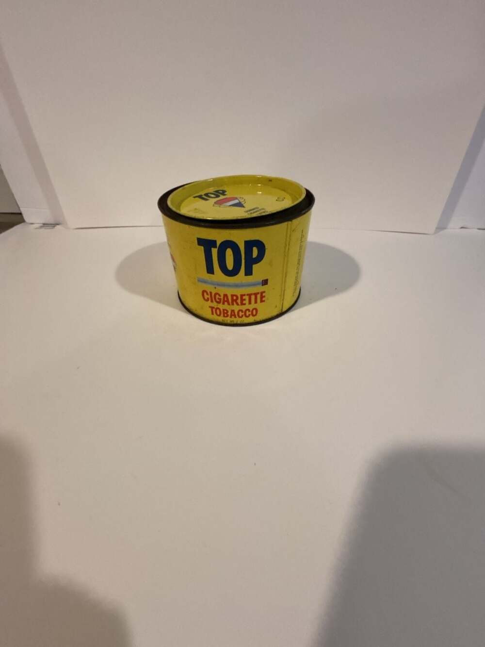 Vintage Top Cigarette Tobacco Advertising Tin - ,